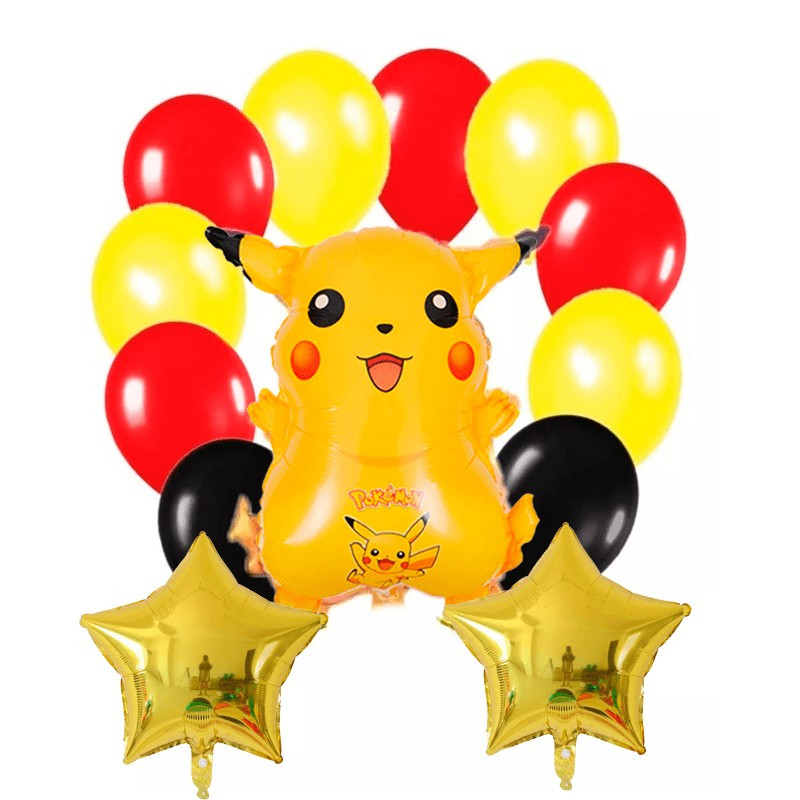 Kit de globos Pokemon / Picachu