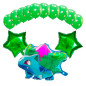 Kit de globos Pokemon / Bulbasour