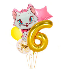 Marie Cat (Kit o pack x 5 globos)
