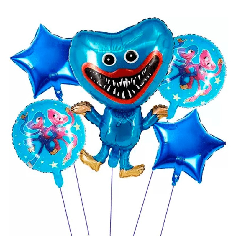 Globos Poppy Playtime (Azul )