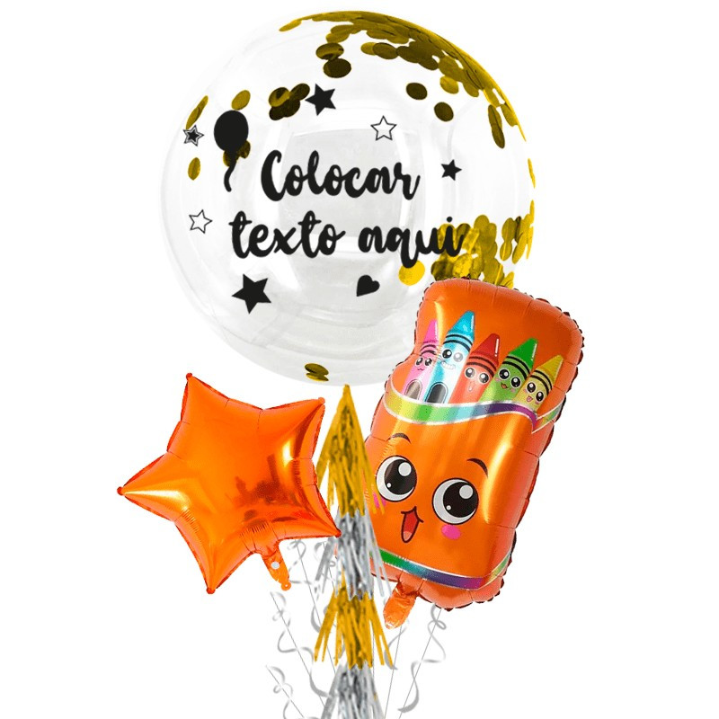 Globo Burbuja EN GAS HELIO