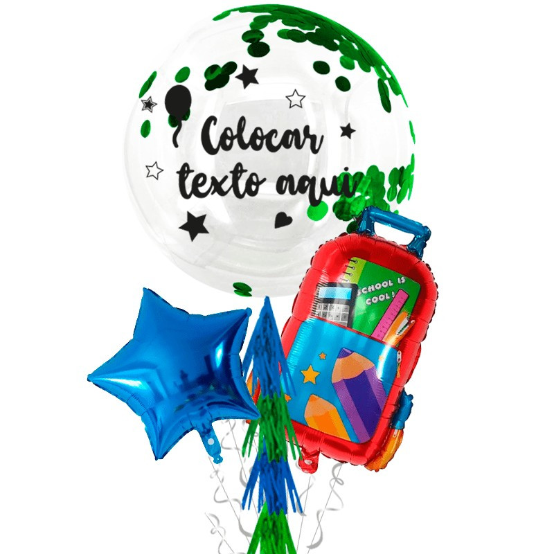 Globo Burbuja EN GAS HELIO
