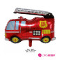 Kit de 4 globos Bombero + Número