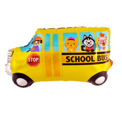 Globo forma de Bus escolar