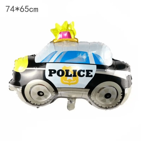 Globo forma de auto Policia