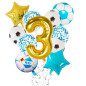 Kit de globos Sporting Cristal