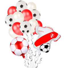 Kit de globos  de selección Perú