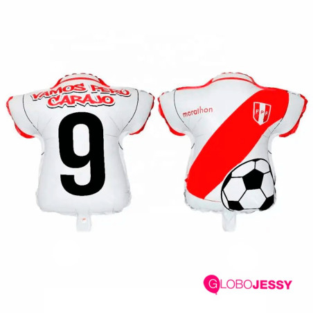 Globo Camiseta Selección Perú