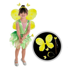 Ala Mariposa incluye  (Ala+Diadema+Varita)