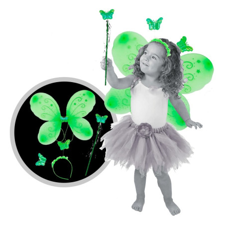 Ala de Mariposa incluye (Ala+Diadema+Varita)