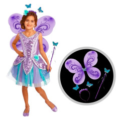 Ala de Mariposa incluye (Ala+Diadema+Varita)