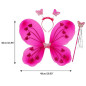 Ala de Mariposa incluye (Ala+Diadema+Varita)