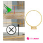 Soporte Circular metal 2mts aprox