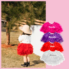 Falda Tutu Niñas