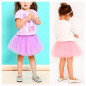 Falda Tutu  Rosado (3 a 8 años) UNIDAD