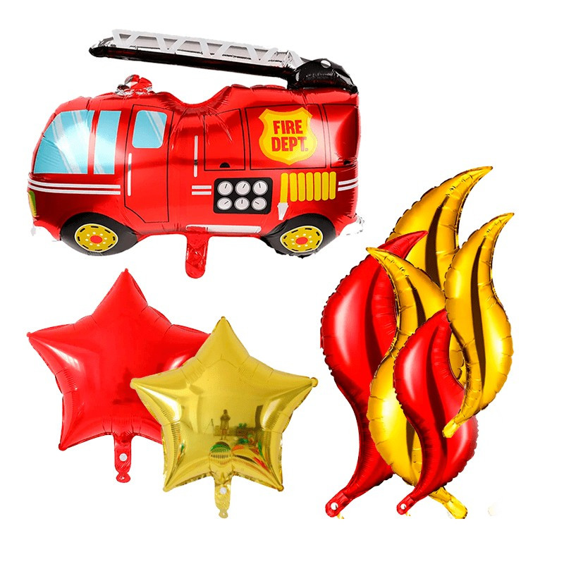 Kit de  globos Bombero