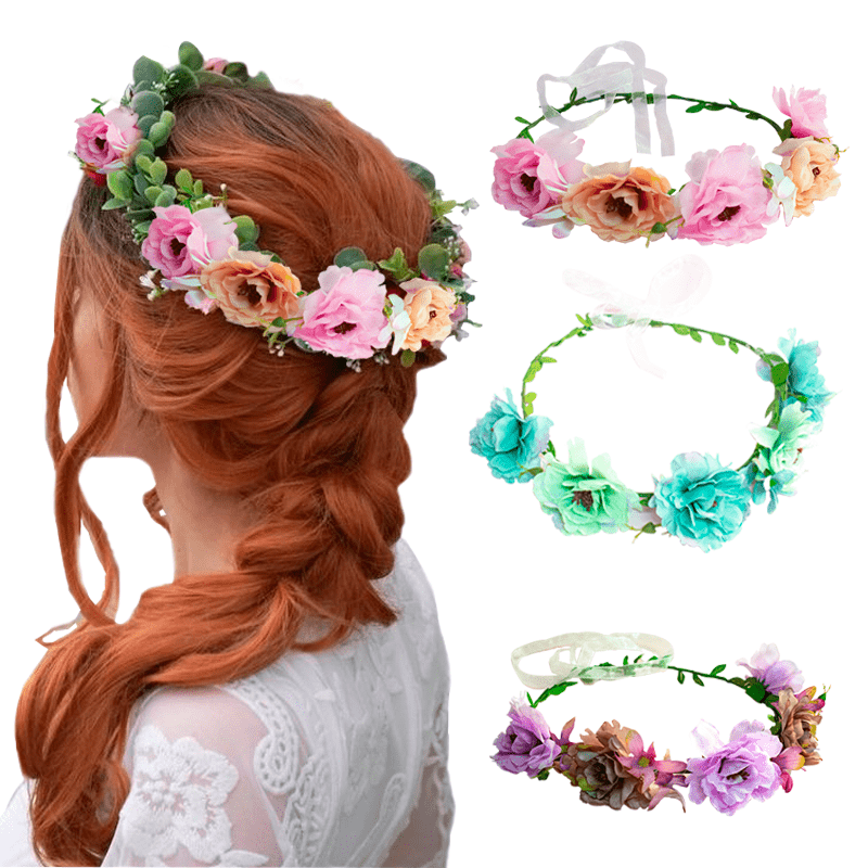 Diadema de Flores Mod. 1