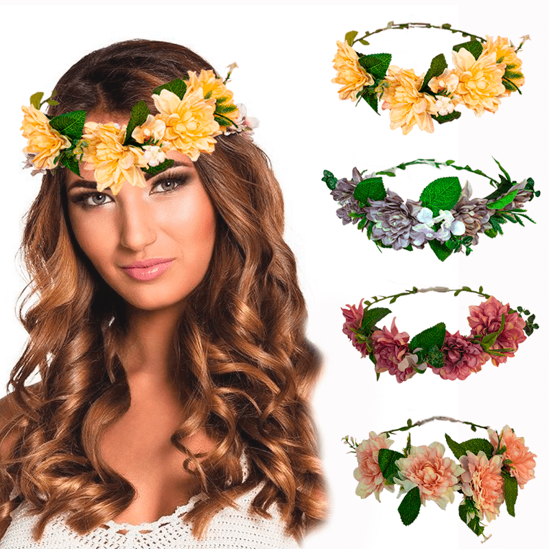 Diadema de Flores Mod. 2