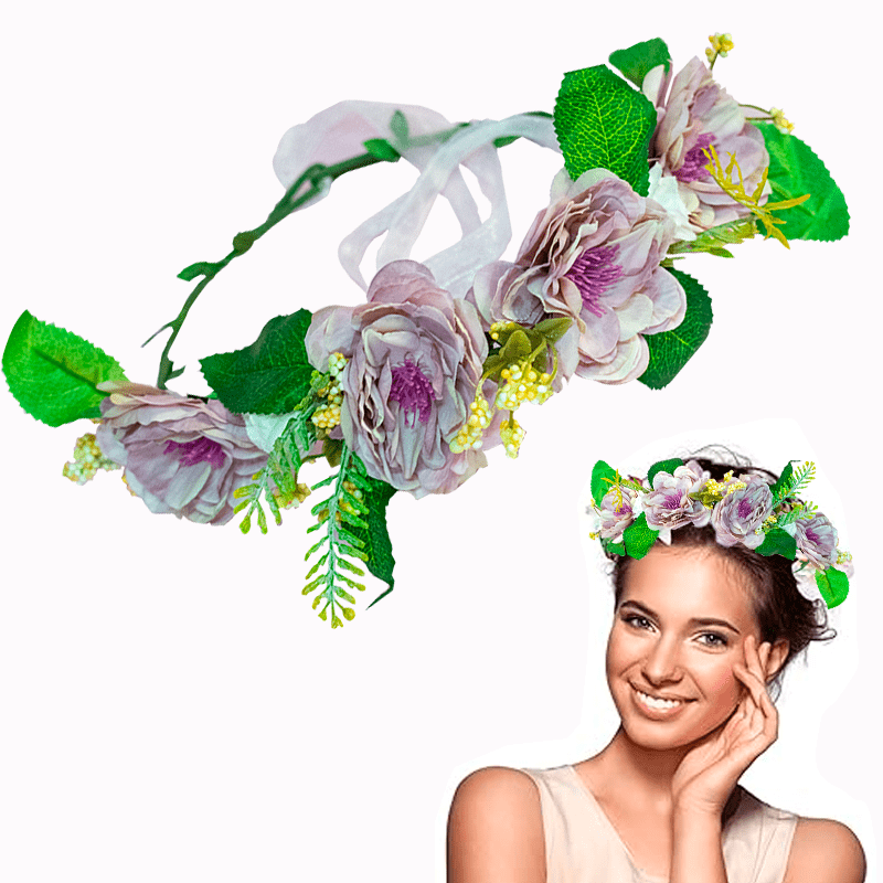 Diadema de Flores Mod. 3