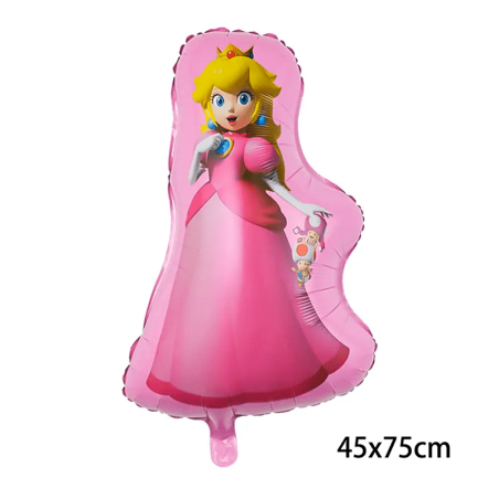 Globos Princesa Peach (Mario Bros)