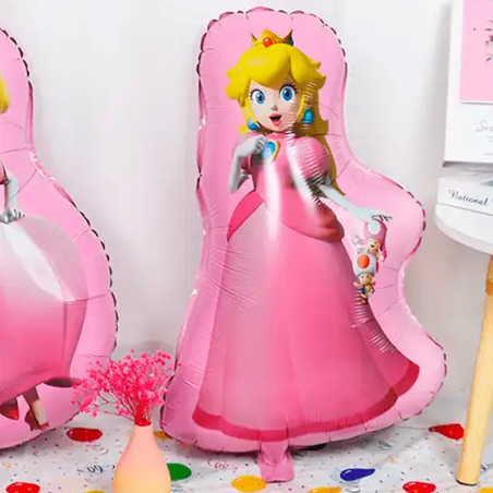 Globo Princesa Peach (Mario Bros)