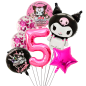 kit de  globos Kuromi + Número