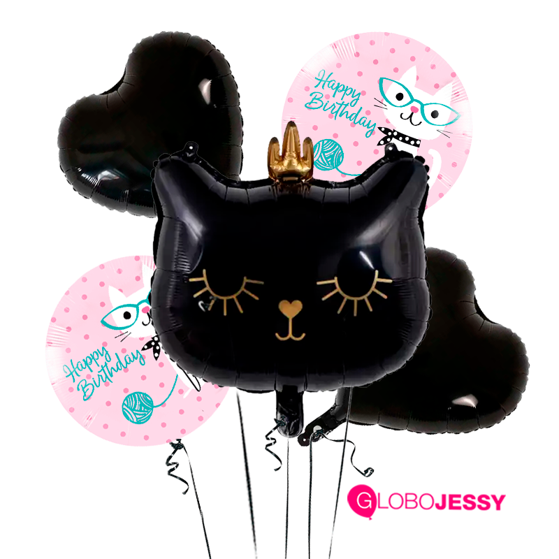 kit de globos Gato kit de globos Gato