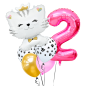 Pack de globos Gato Pack de globos Gato