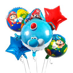 Kit de globos Yoshi de Mario Bros