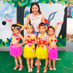 Pack hawaiano luau Niños