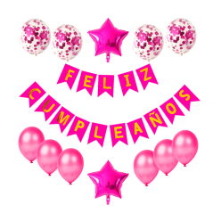 Kit Feliz Cumpleaños más confetti