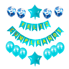 Kit Feliz Cumpleaños más confetti