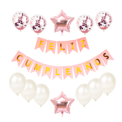 Kit Feliz Cumpleaños más confetti