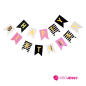 Kit HB + Confetti +globo latex