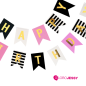 Kit HB + Confetti +globo latex