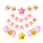 Kit Bienvenido+Confetti+ Globos latex