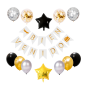 Kit Bienvenido+Confetti+ Globos latex