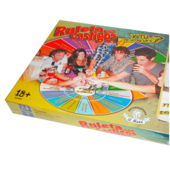 Juego de mesa ruleta con castigo