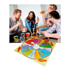 Juego de mesa ruleta con castigo