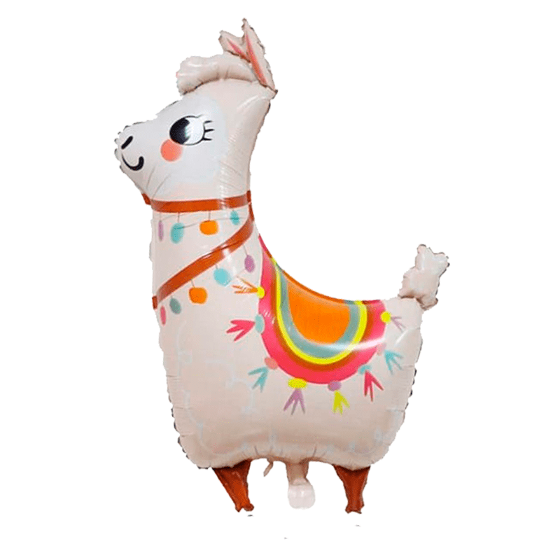 Globo forma Llama o alpaca
