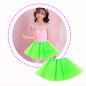 Falda Tutu  Verde (3 a 8 años) UNIDAD