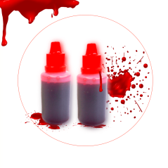 Pack Maquillaje Fluido artistico color Rojo 2 unds
