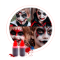 Sangre Falsa Artificial Maquillaje Halloween x 2 unds