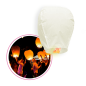 Globos Cantoya SOLO COLOR BLANCO x 4 uds Globos Cantoya SOLO COLOR BLANCO x 4 uds
