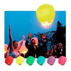 Globo o Lampara de Cantoya por 6 uds