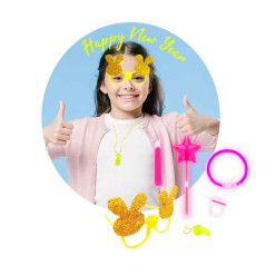 Cotillon año nuevo para 4 niñas