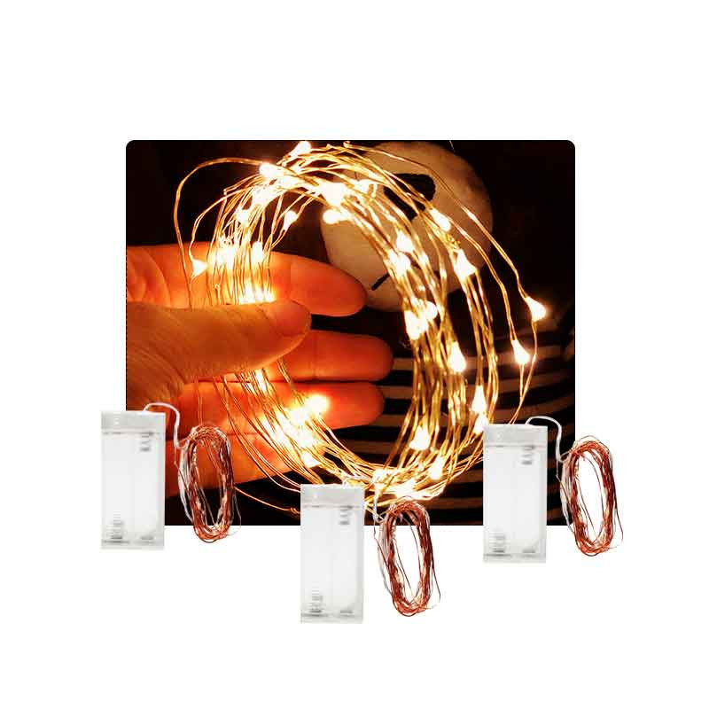 Luces Hada pack de 3 unds de luces de 3mts c/u Luces Hada pack de 3 unds de luces de 3mts c/u