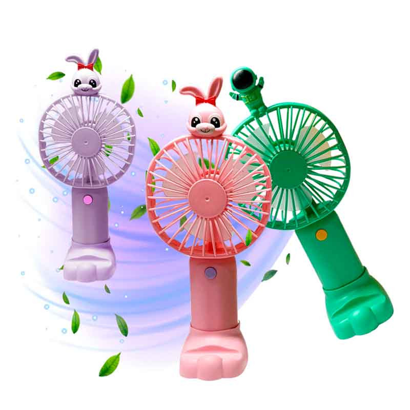 Mini ventilador de mano USB / Soporte base para celular Mini ventilador de mano USB / Soporte base para celular