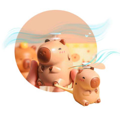 Mini ventilador de mano USB Capybara