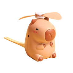 Mini ventilador de mano USB Capybara
